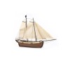 Pack Maqueta Barco Occre POLARIS 1/50 con pinturas, tinte y barniz
