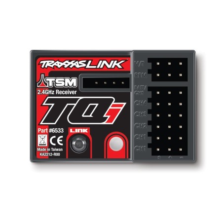 Receptor MICRO Traxxas TQi 2.4GHz Con Telemetria Y TSM (5 Canales)