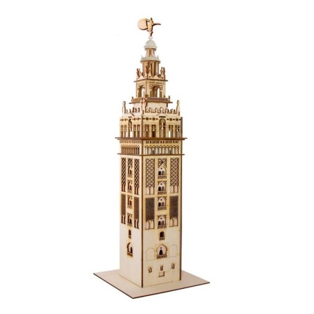 La Giralda para construir en madera
