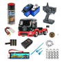 Pack Completo Camión RC Tamiya Mercedes Benz Actros MP4 (TT-01E) 1/14 para competición