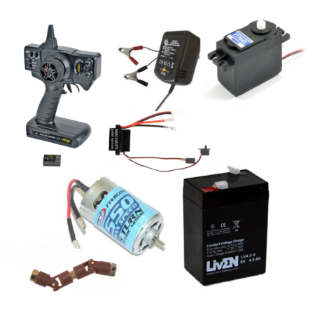 Kit de motorización para la maqueta OCCRE ULISES