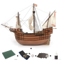 Pack Barco de Madera Occre Santa Maria 1/50