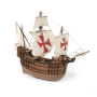 Pack Barco de Madera Occre Santa Maria 1/50 + Soporte