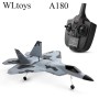 Wltoys A180 Avión RC caza f22-a raptor