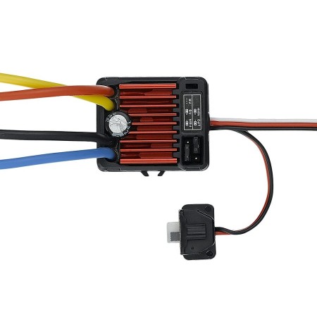 Variador brushed Hobbywing WP-1060-RTR con conector T-Dean