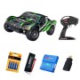 Pack Traxxas Slash 4X4 BL-2S 1/10 Verde con 4 Accesorios