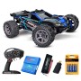 Pack Traxxas Rustler 4X4 BL-2S 1/10 Azul Con 4 Accesorios