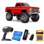 Pack Traxxas TRX-4 Chevrolet K10 Cheyenne High Trail Rojo con 4 Accesorios