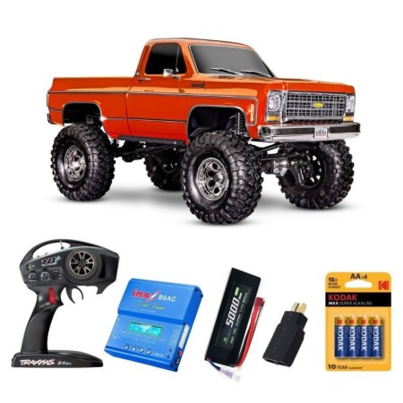Pack Traxxas TRX-4 Chevrolet K10 Cheyenne High Trail Copper con 4 Accesorios