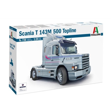 Maqueta de Camión Scania T 143M 500 Topline 1/24 Italeri