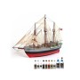 Pack Maqueta Barco Occre El Fram con pinturas, tinte y barniz