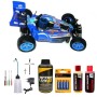 Pack Coche RC Buggy VRX Spirit N1 Azul con Kit Gasolina