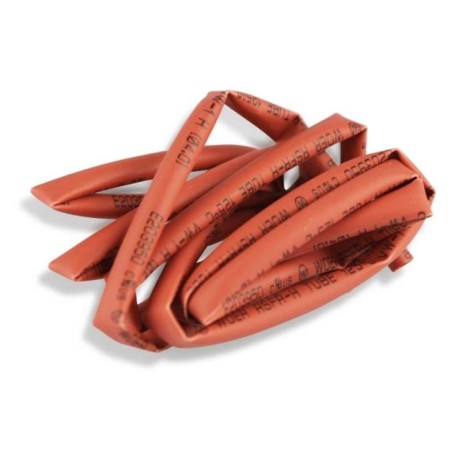 TUBO TERMORETRACTIL Ø 5MM X 1M ROJO