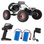 Pack Coche RC Crawler Wltoys 12429 STORM con 2 Baterías