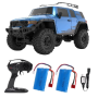 Pack Coche RC Crawler Toyota FJ Cruser SUV con 2 Baterías