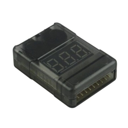 SALVA LIPO 8S CON VOLTIMETRO Y ALARMA