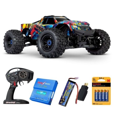 Pack Traxxas Wide Maxx 1/10 R&R Con 4 Accesorios