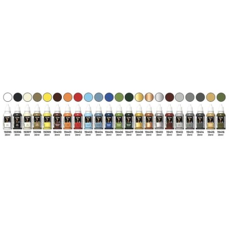 Pack completo pinturas y pinceles Occre