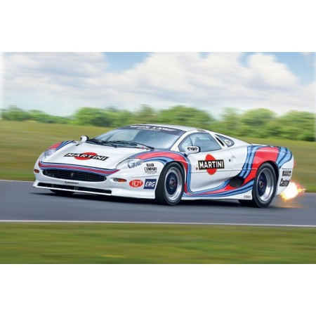 Maqueta de coche Jaguard XJ 220 Racing 1/24 Italeri