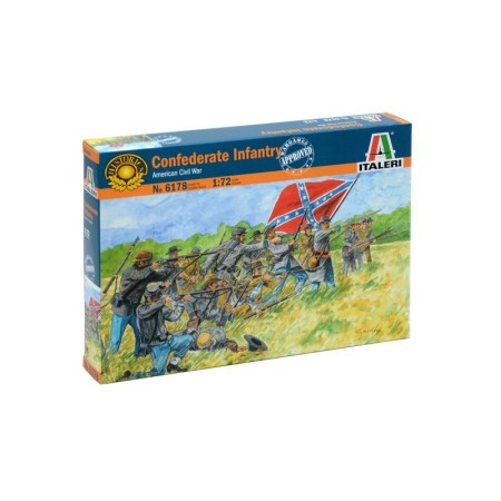 Figuras Infantería Confederada Guerra Civil Americana de Italeri