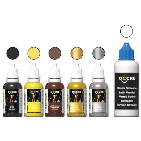 Pack Occre Pinturas Acrílicas para Locomotora Rocket