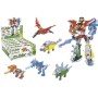 Kit Cubix Dinosaurios Transformers en robot 5 en 1 (5 modelos)