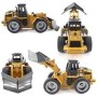Máquina Quitanieves RC Huina 1586 1/18 (pala metálica)