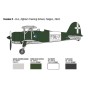 Maqueta Avión Italeri FIAT CR.42 Falco Assault/Night Fighter 1/48
