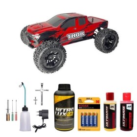 Pack Coche RC Monster Truck VRX BLADE SS Rojo con accesorios iniciación