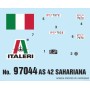 Maqueta tanque Italeri AS 42 Saharina 1/72