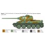 Maqueta tanque Italeri T34/85 Zavod 112 -1944 1/35