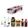Pack Coche RC Drift FTX BANZAI Nitro Azul Kit Gasolina