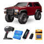 Pack Traxxas TRX-4 Land Rover Defender Clipless Rojo con 4 accesorios