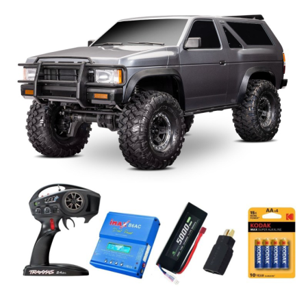 Pack Traxxas TRX-4 Land Rover Defender Clipless Rojo con 4 accesorios