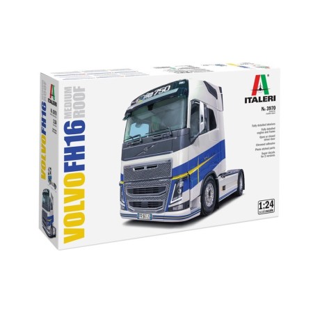 Maqueta Camión Italeri Volvo FH16 Medium Roof 1/24