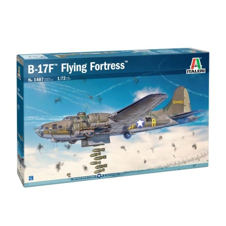 Maqueta Avión Italeri B-17F Flying Fortress 1/72