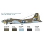 Maqueta Avión Italeri B-17F Flying Fortress 1/72