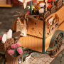 Maqueta de madera DIY Robotime Blossom Cart