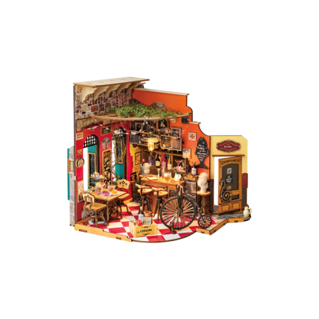 Maqueta de madera DIY Robotime Cheers Bar & Dining