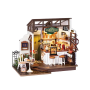 Maqueta de madera DIY Robotime Slow Life Café