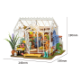 Maqueta de madera DIY Robotime Dreamy Garden House