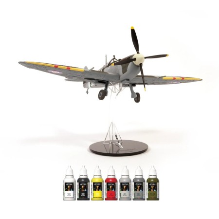 Pack Maqueta Avión OCCRE Submarine Spitfire Mk.IXc EN398 1/24 con Pinturas