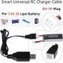 Cargador Balanceador USB LIPO 7,4V 1300mAh