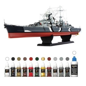 Pack Barco Prinz Eugen de Occre con tintes y barniz