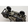 Coche Militar RC E-Zee Jeep WILLYS 1/10 6Km/h (Brushed) con luces