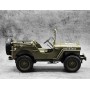 Coche Militar RC E-Zee Jeep WILLYS 1/10 6Km/h (Brushed) con luces