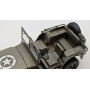 Coche Militar RC E-Zee Jeep WILLYS 1/10 6Km/h (Brushed) con luces