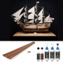 Pack completo Maqueta Barco Occre Victory con forro, pinturas, tinte y barniz