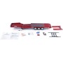 Pack Camión Scania 770S V8 Huina 1501 19 canales 1/18 rojo con plataforma roja