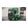 Pack Camión Scania 770S V8 Huina 1501 19 canales 1/18 Verde con plataforma verde